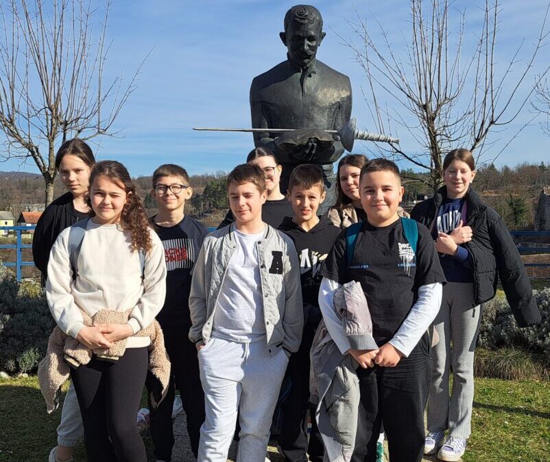 Stopama Milana Neralića – terenska nastava učenika B1 aktivnosti English Club