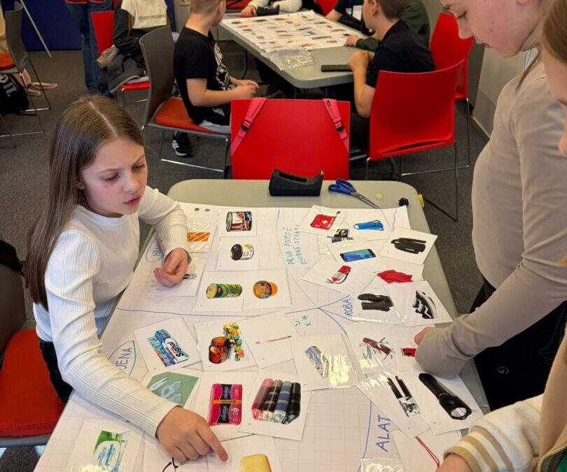 Provođenje B1 aktivnosti u našoj školi: Podmladak Crvenog križa i Izviđači