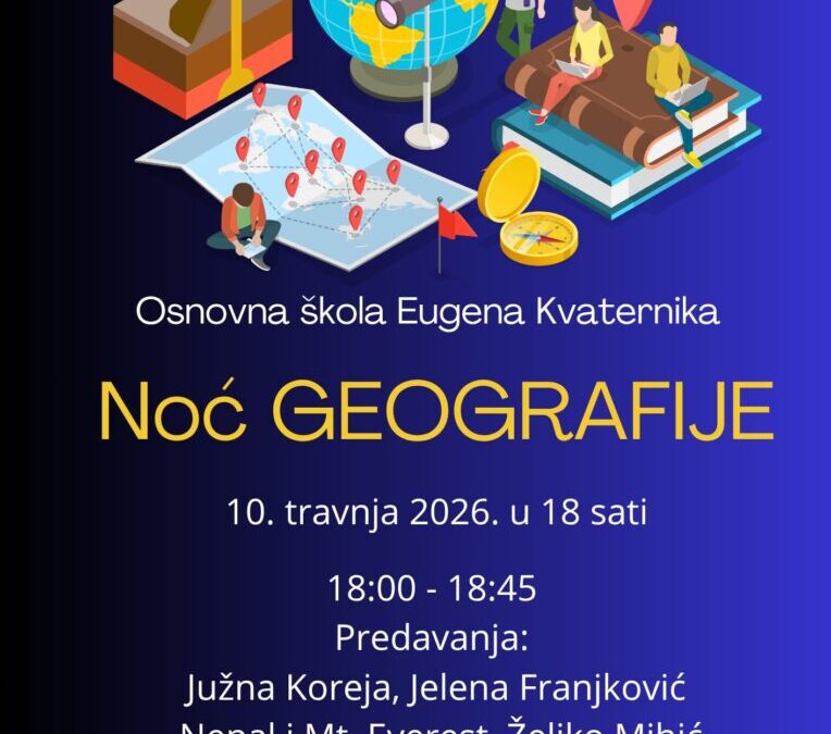 Noć geografije 2026.