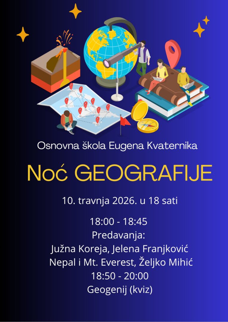 Noć geografije 2026.